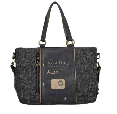 Granatowa torebka Anekke 41851-406 Mademoiselle Boutique - Anekke zdjęcie 2