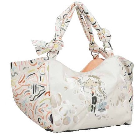 Duża torba plażowa Anekke na zamek 42474-242 Muse Olympia