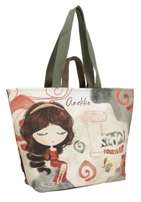 Anekke duża torba plażowa na zamek 42474-211 Muse