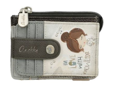 Etui na karty mały portfel Anekke 42809-029 Sophia