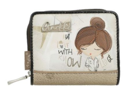 Mały portfel damski Anekke 42809-903 Sophia z blokadą RFID