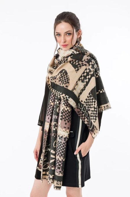 Chusta szal damski Anekke 43470-101 pashmina Orchestra Tulip
