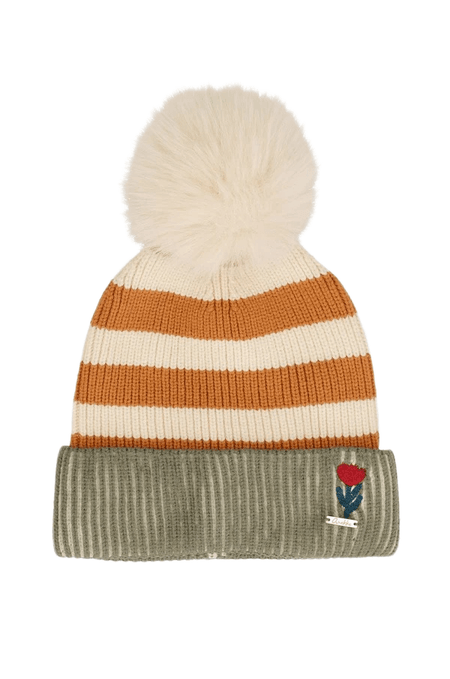 Czapka beanie z pomponem Anekke 43471-321 Tulip