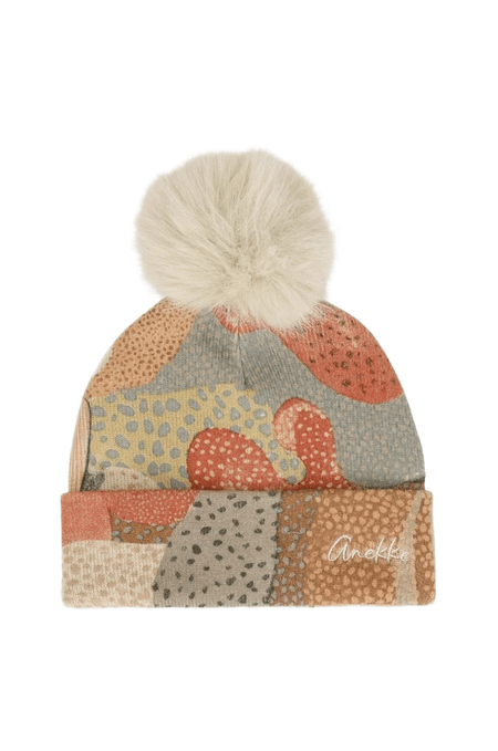 Stylowa czapka beanie z pomponem Anekke 43481-341 Orchestra