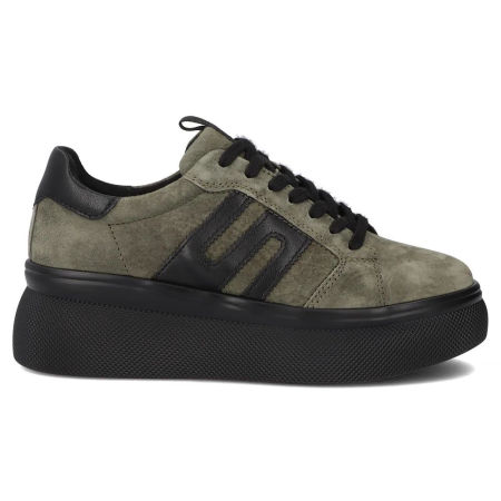 Półbuty sportowe sneakersy Filippo DP7175/25 khaki - Filippo zdjęcie 2