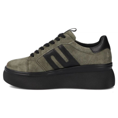 Półbuty sportowe sneakersy Filippo DP7175/25 khaki - Filippo zdjęcie 3