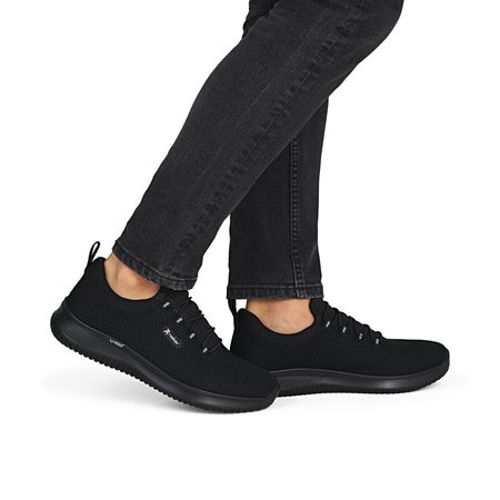 Półbuty męskie sportowe Rieker B9655-00 czarny