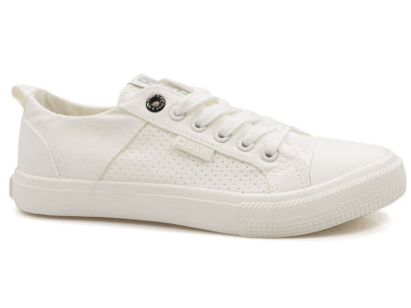 Białe trampki damskie tekstylne Big Star HH274017