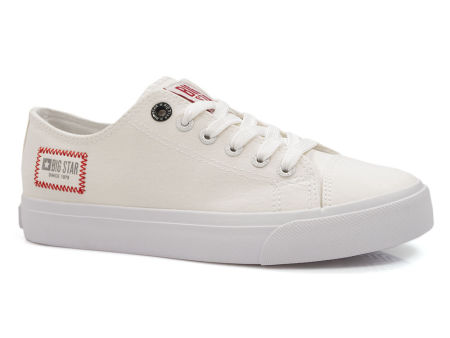 Białe trampki tekstylne Big Star HH274131