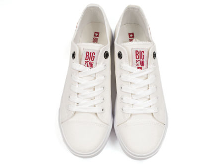 Białe trampki tekstylne Big Star HH274131