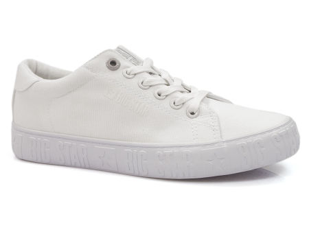 Białe trampki damskie Big Star HH274216