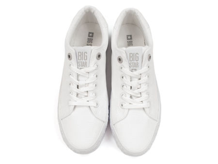 Białe trampki damskie Big Star HH274216