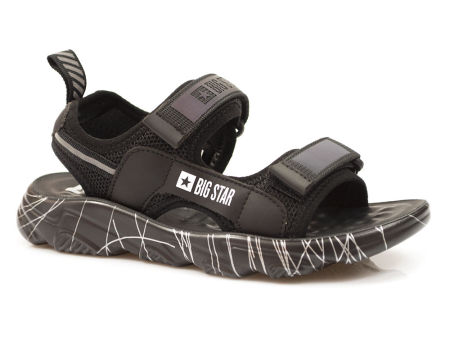 Czarne sandały dziecięce Big Star JJ374159