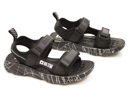 Czarne sandały dziecięce Big Star JJ374159