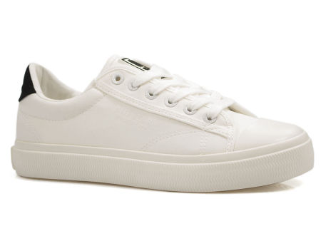 Białe tekstylne trampki Big Star LL274091