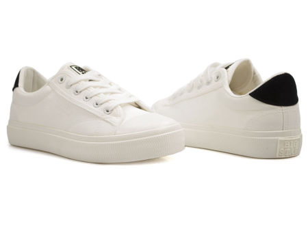 Białe tekstylne trampki Big Star LL274091