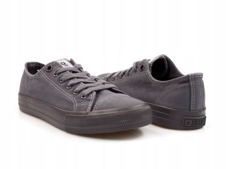 Czarne trampki damskie tekstylne tenisówki Big Star DD274440