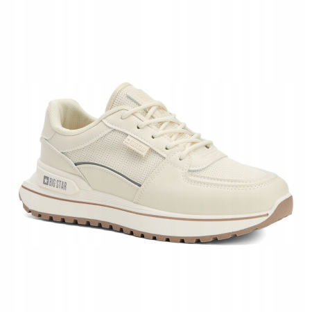 Beżowe półbuty sportowe sneakersy Big Star NN274A088