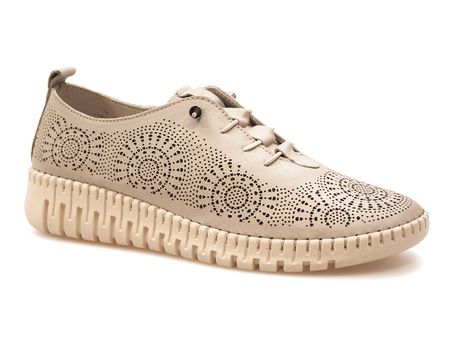 Wsuwane półbuty ażurowe sneakersy El Pimpi E4002 szary