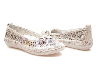 Ażurowe wsuwane półbuty baleriny El Pimpi T964