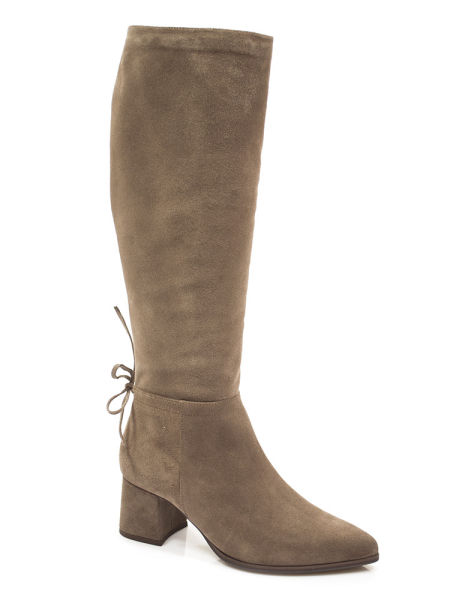 Beżowe kozaki Kotyl 4717