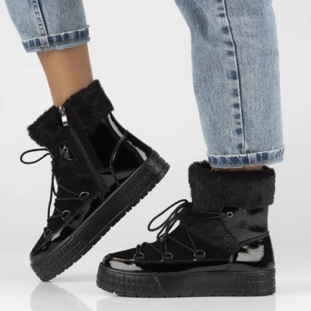 Śniegowce botki Filippo DBT4716 czarny