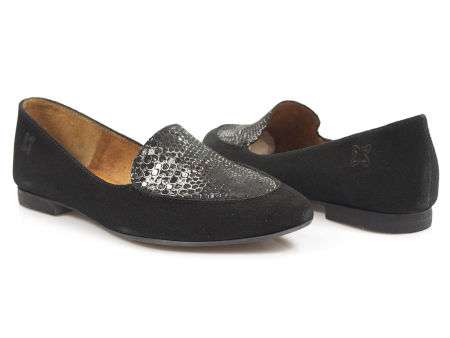 Czarne balerinki czółenka Maciejka 04958-01