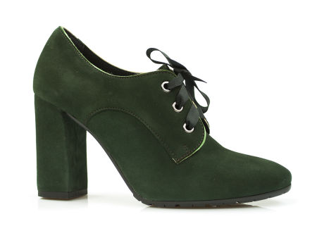 Zielone półbuty Łukasz 3328