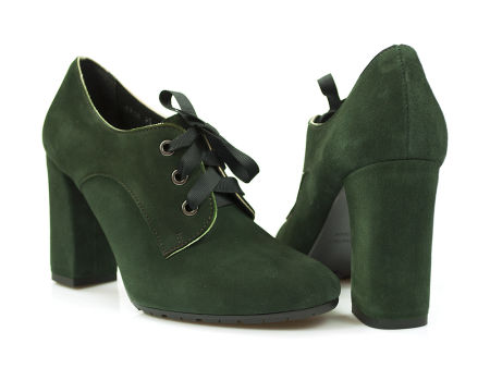 Zielone półbuty Łukasz 3328
