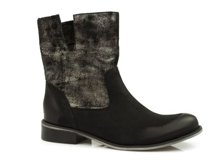 Czarne botki Carinii B4039
