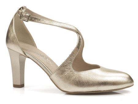 Złote czółenka do tańca Kotyl 7079