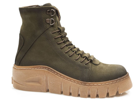 Zielone botki trzewiki Venezia G2351470K22 khaki