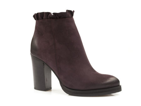 Bordowe botki Carinii B4751