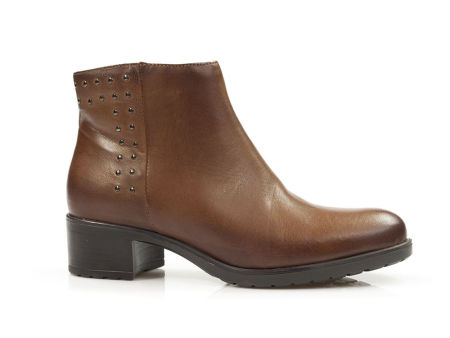 Brązowe botki damskie Marko 854100