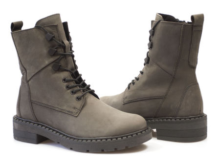 Szare botki trzewiki Marco Tozzi 25201