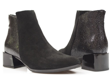 Czarne botki Gamis 4002