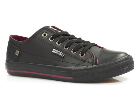 Czarne trampki sneakersy Big Star HH274268