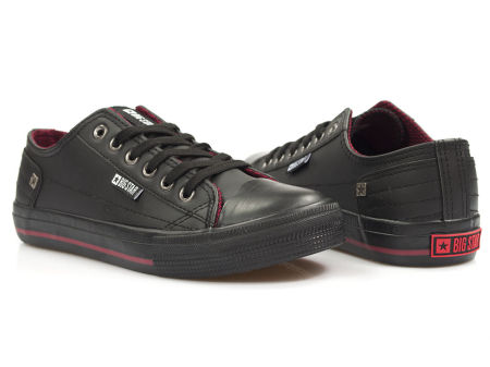 Czarne trampki sneakersy Big Star HH274268