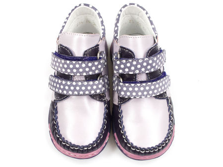 Skórzane półbuty dziewczęce Mido Noster 234