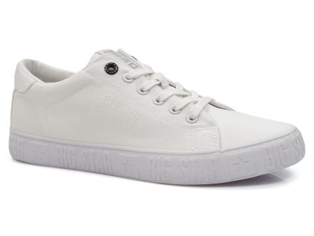 Białe trampki męskie Big Star HH174062