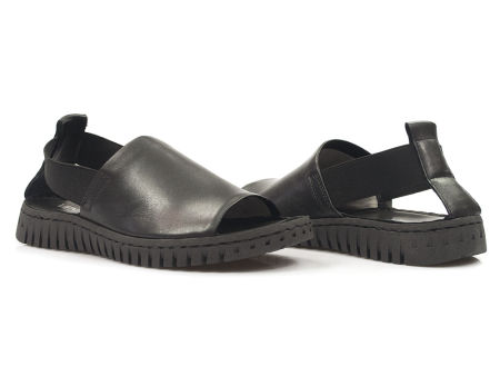 Czarne sandały Venezia 4154302