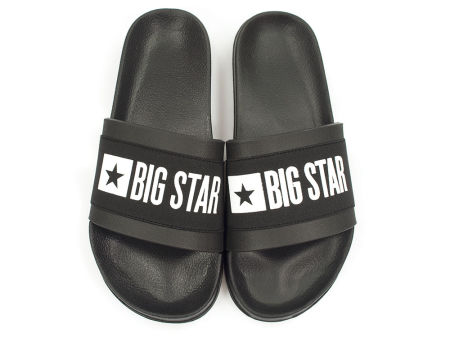 Czarne klapki męskie Big Star HH174831