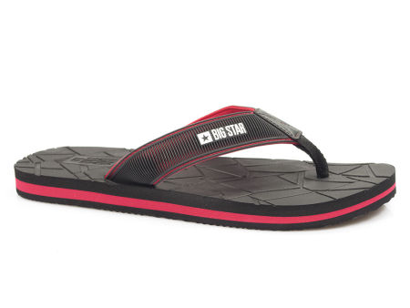 Czarne japonki męskie Big Star HH174820