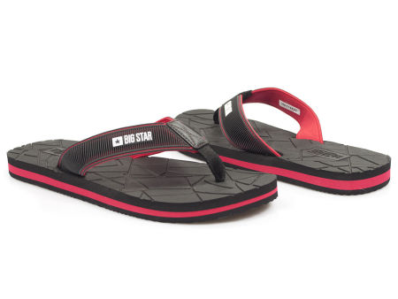 Czarne japonki męskie Big Star HH174820