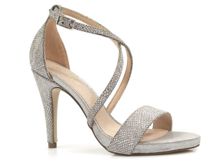 Srebrne sandały Menbur 22148