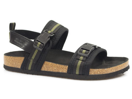 Czarne sandały męskie Big Star HH174060