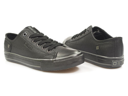 Czarne trampki z ekoskóry Big Star II274002