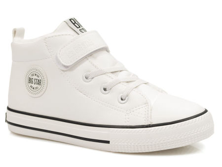 Białe trampki dziecięce zimowe Big Star GG374033