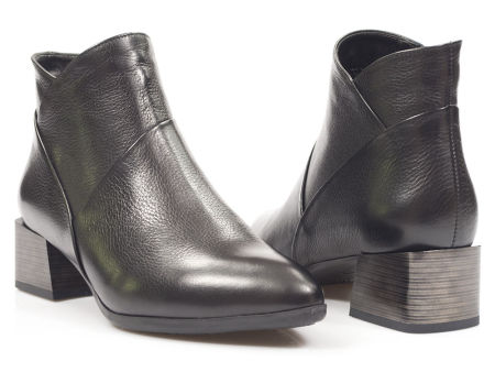 Czarne botki Kaniowski 0749/607