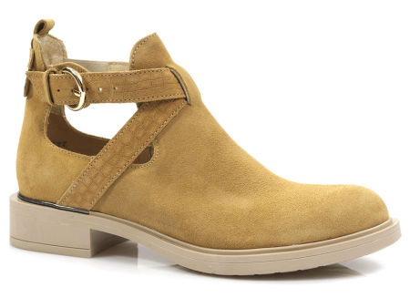 Zółte botki Lemar 30061